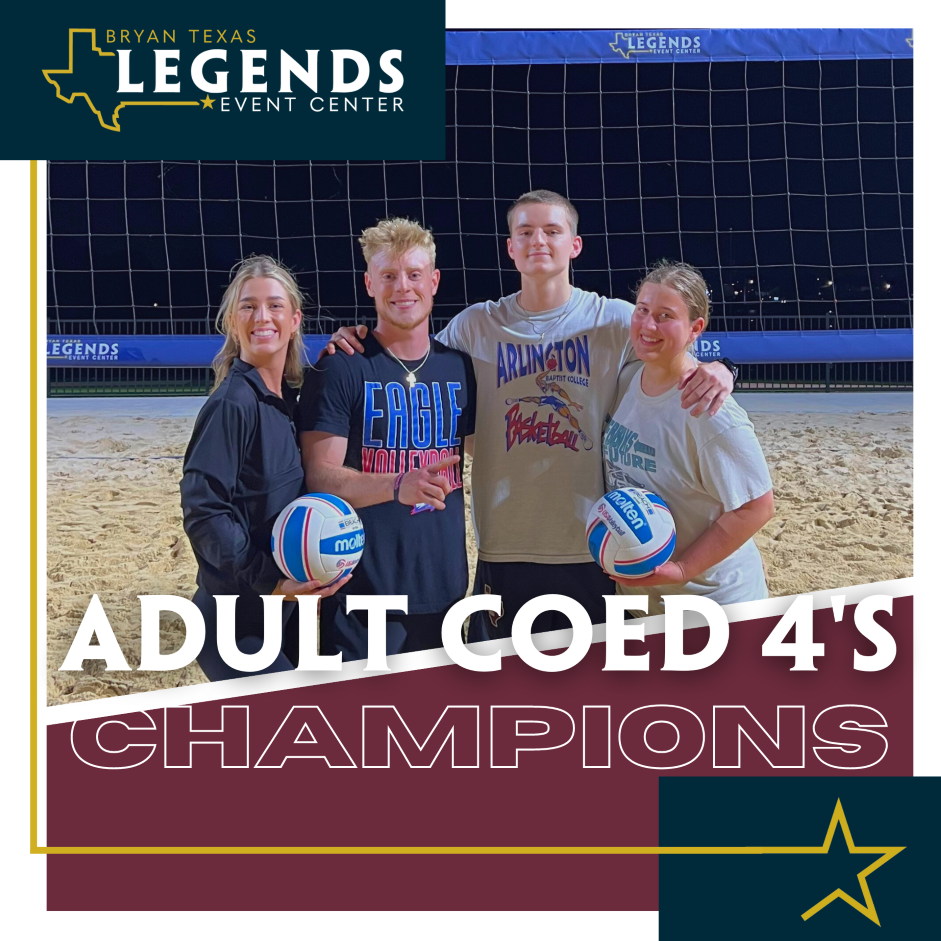 Coed 4 Sand Volleyball Champions web